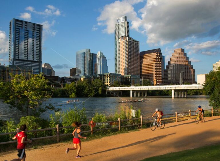 Butler Hike and Bike Trail in Austin, TX