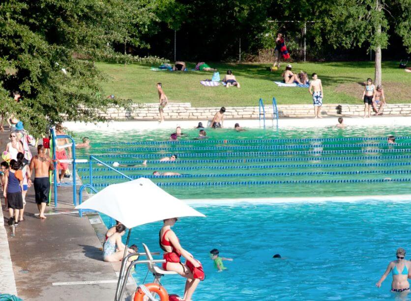 Deep Eddy Pool in Austin, TX