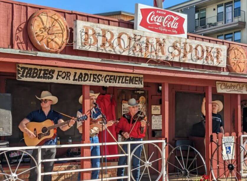 The Broken Spoke in Austin, TX